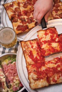 Buddy's Pizza, first detroit style pizzeria, detroit style pizza, origin of Detroit Pizza