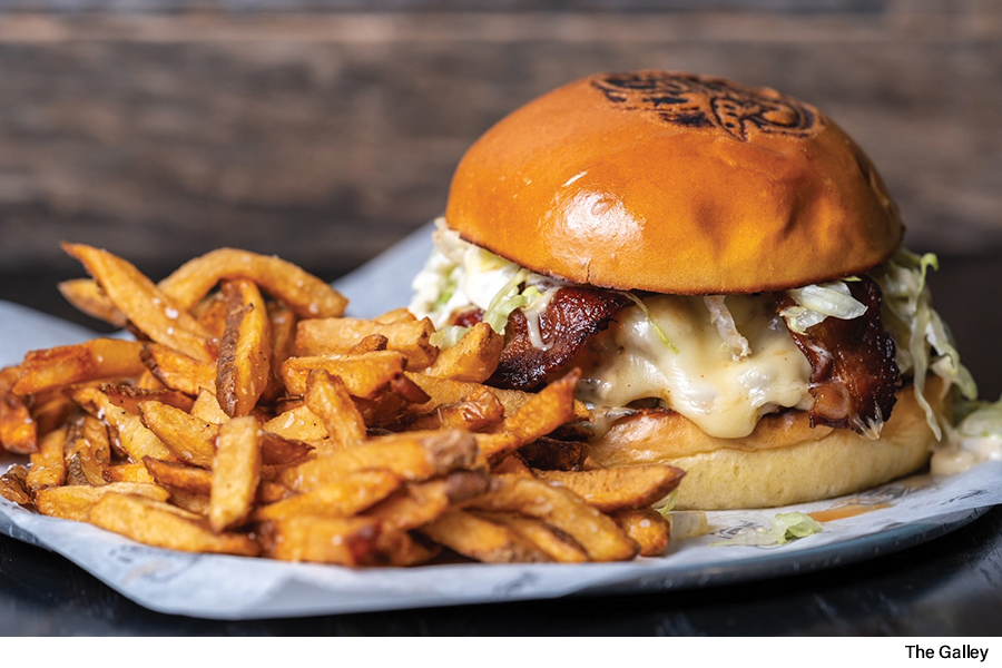 burger, fries, The Galley, Asbury Park, New Jersey