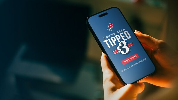 Domino's is launching You Tip, We Tip – a promotion that tips customers who tip their delivery drivers, beginning April 29, 2024.