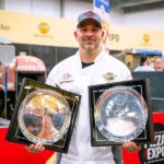 Tony Cerimele, owner of New Columbus Pizza Company, in Nesquehoning, Pennsylvania, is the 2024 World Champion Pizza Maker of the Year at the International Pizza Challenge during Pizza Expo (March 19-21) in Las Vegas