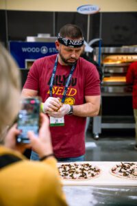 competitor at the International Pizza Challenge at Pizza Expo 2024 Day 1 in Las Vegas