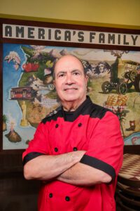 John Arena, third-generation pizza chef, co-owner and co-founder of Metro Pizza, Las Vegas