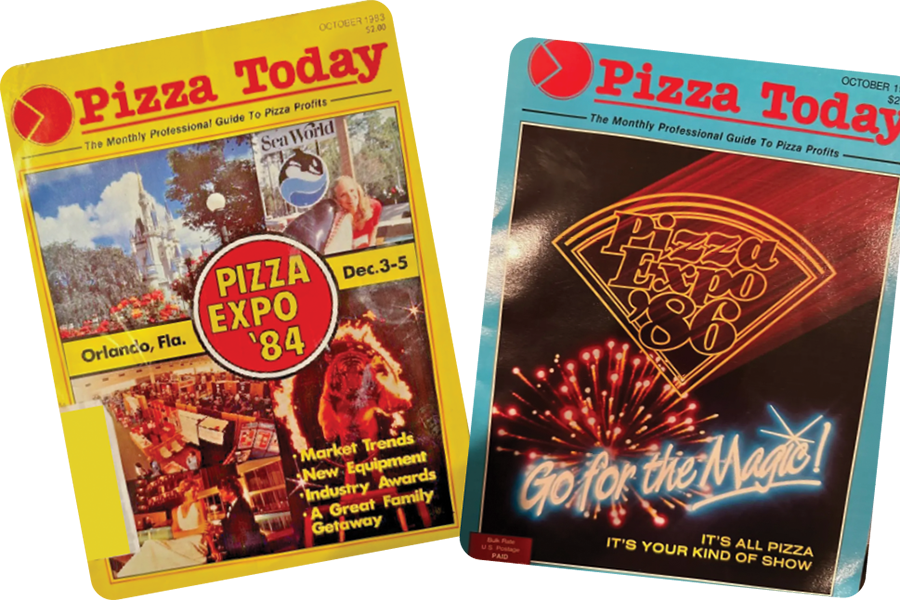 first pizza expo on cover of Pizza Today Magazine